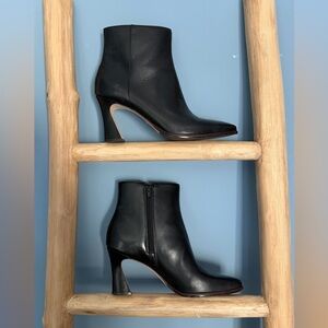 Bernardo Black Heeled Boots